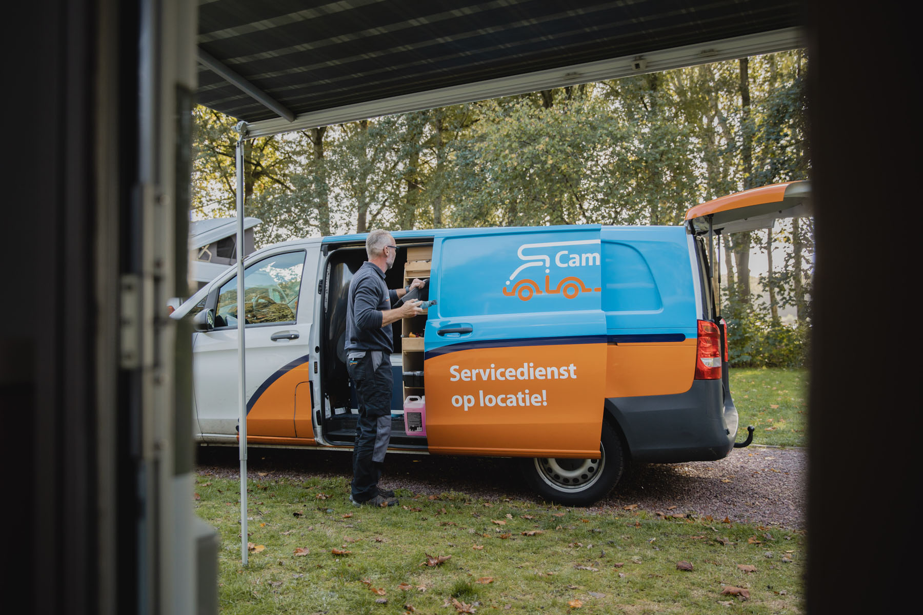 CCS Europe in actie op de camping