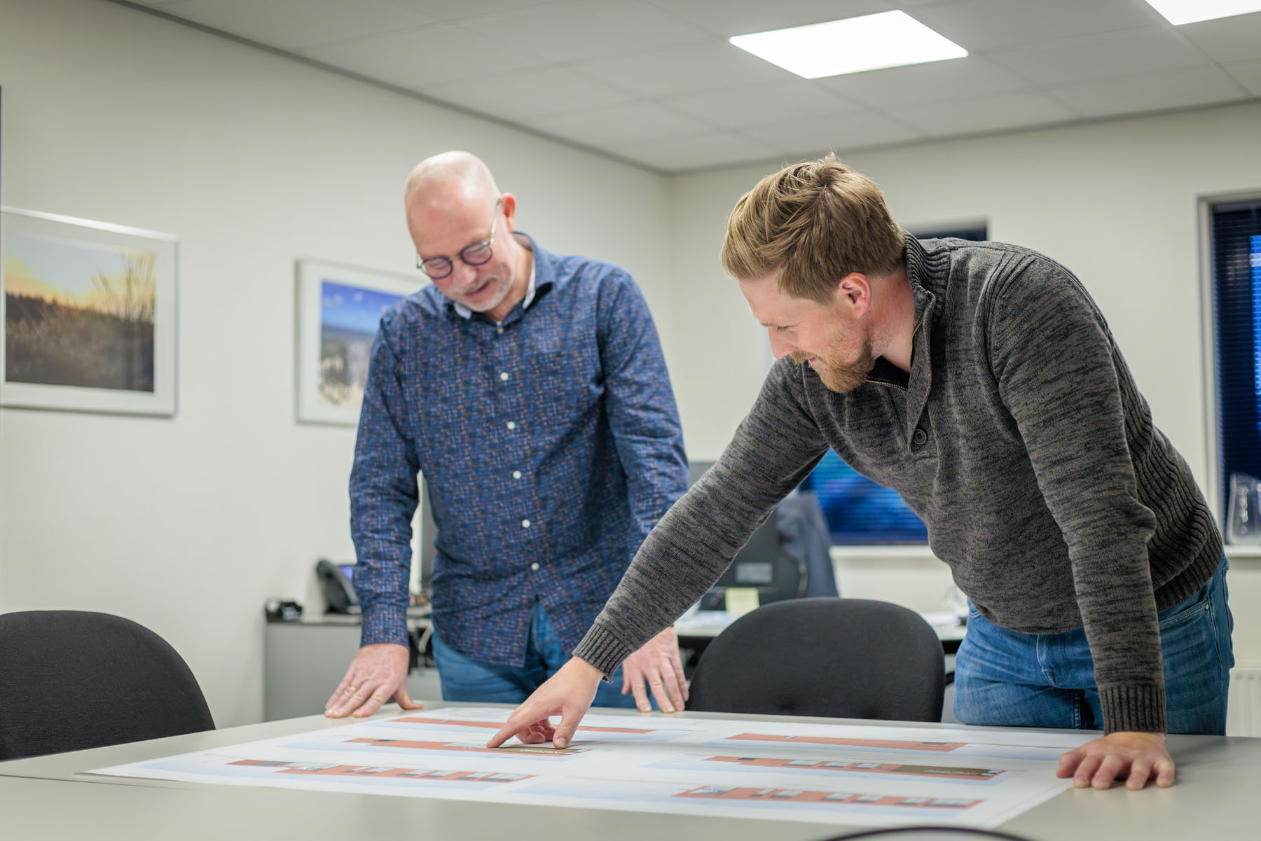 Bruining in werkoverleg